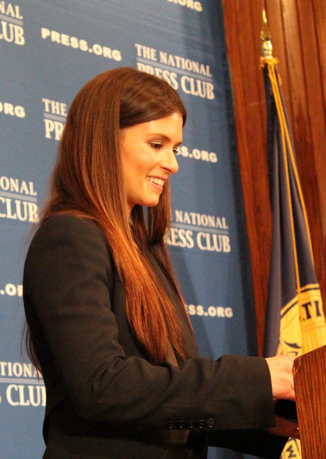 National Press Club shifts into gear with Danica Patrick