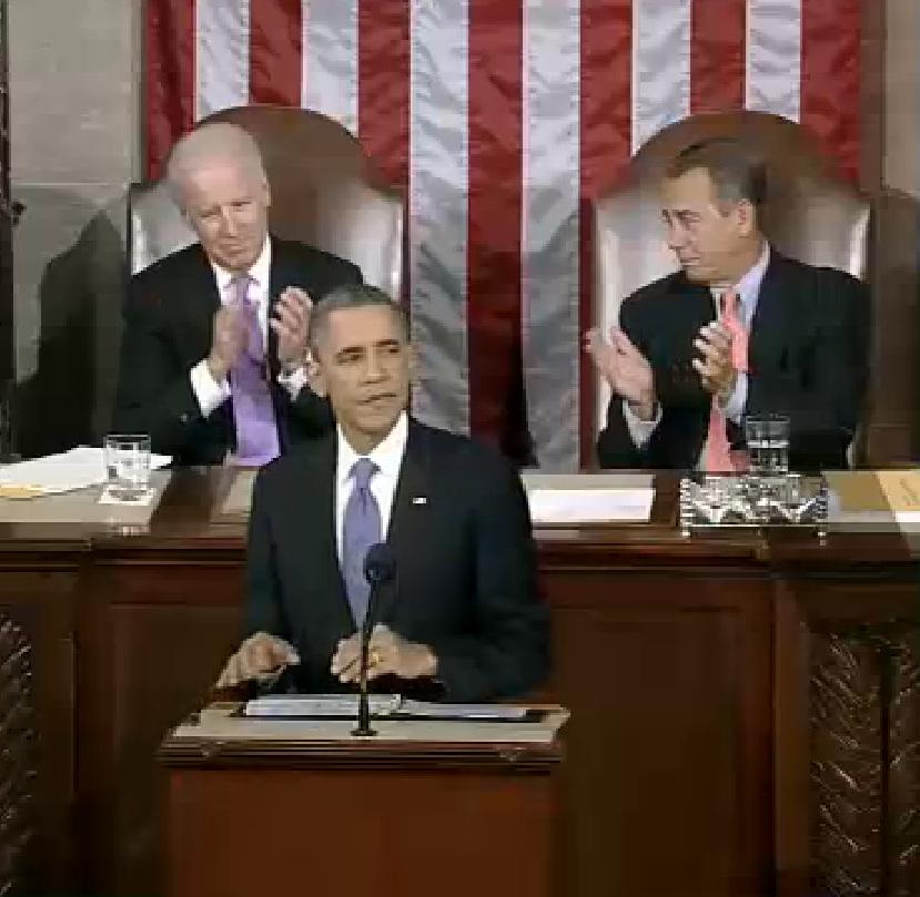 Obama pushes for expansive second-term agenda in State of the Union address