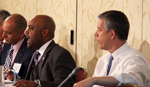 Mayors, Ed Secretary discuss local educational reform