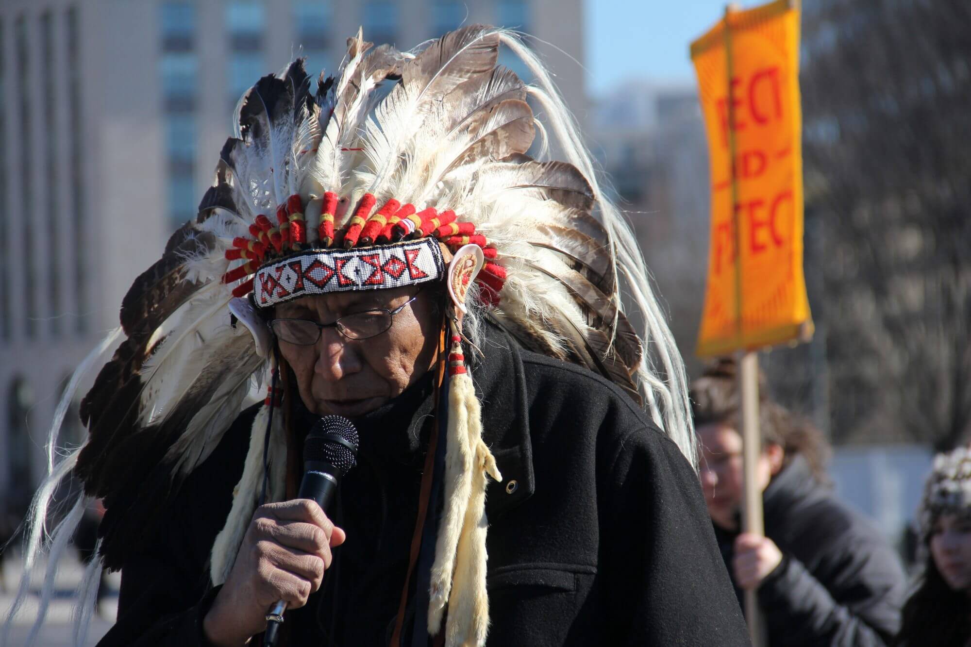 Faith leaders, activists protest Keystone pipeline outside White House