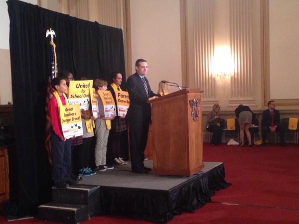 Republican heavyweights rally support for school choice