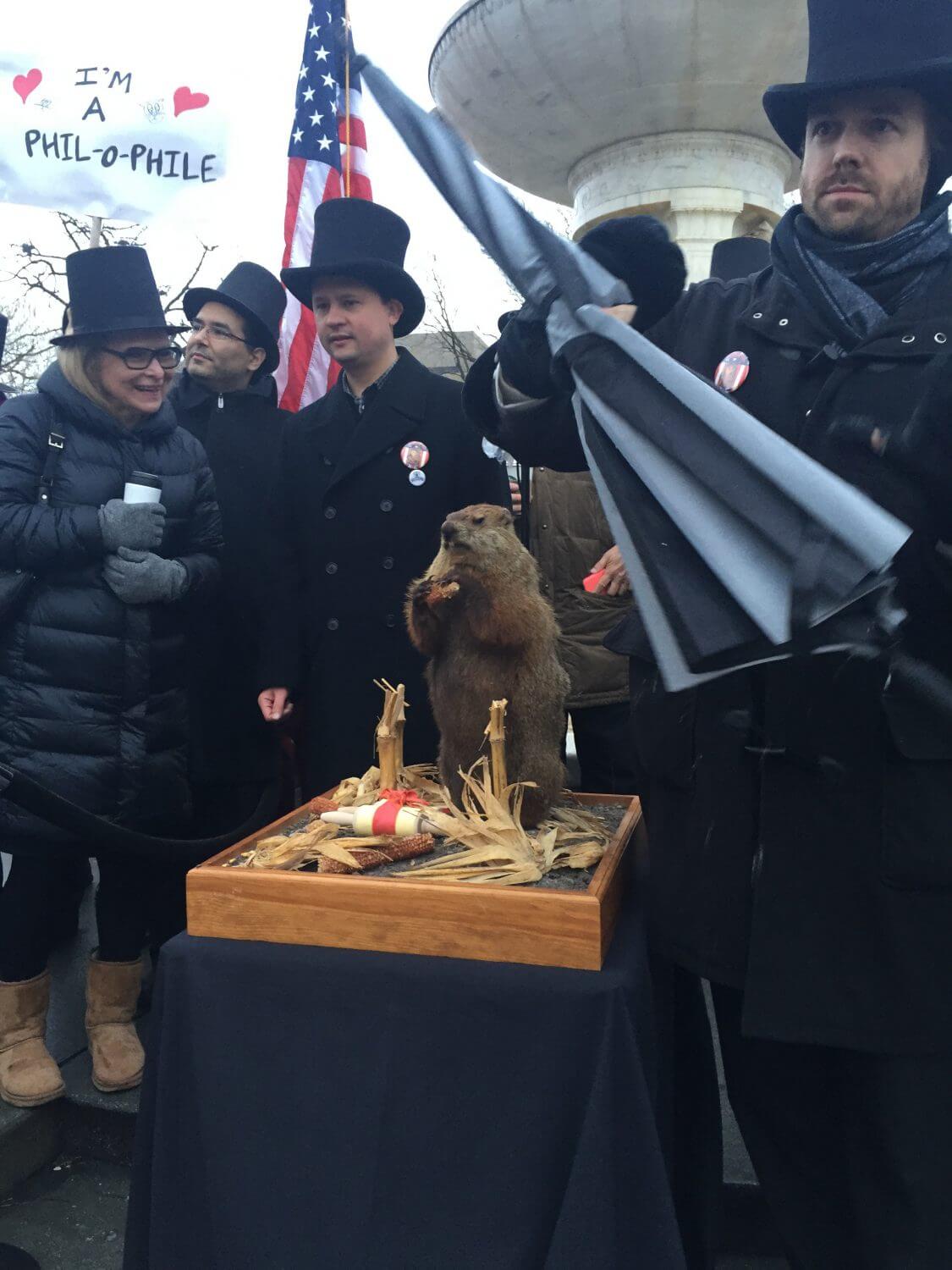 D.C. groundhog: Six more weeks of winter — and political gridlock