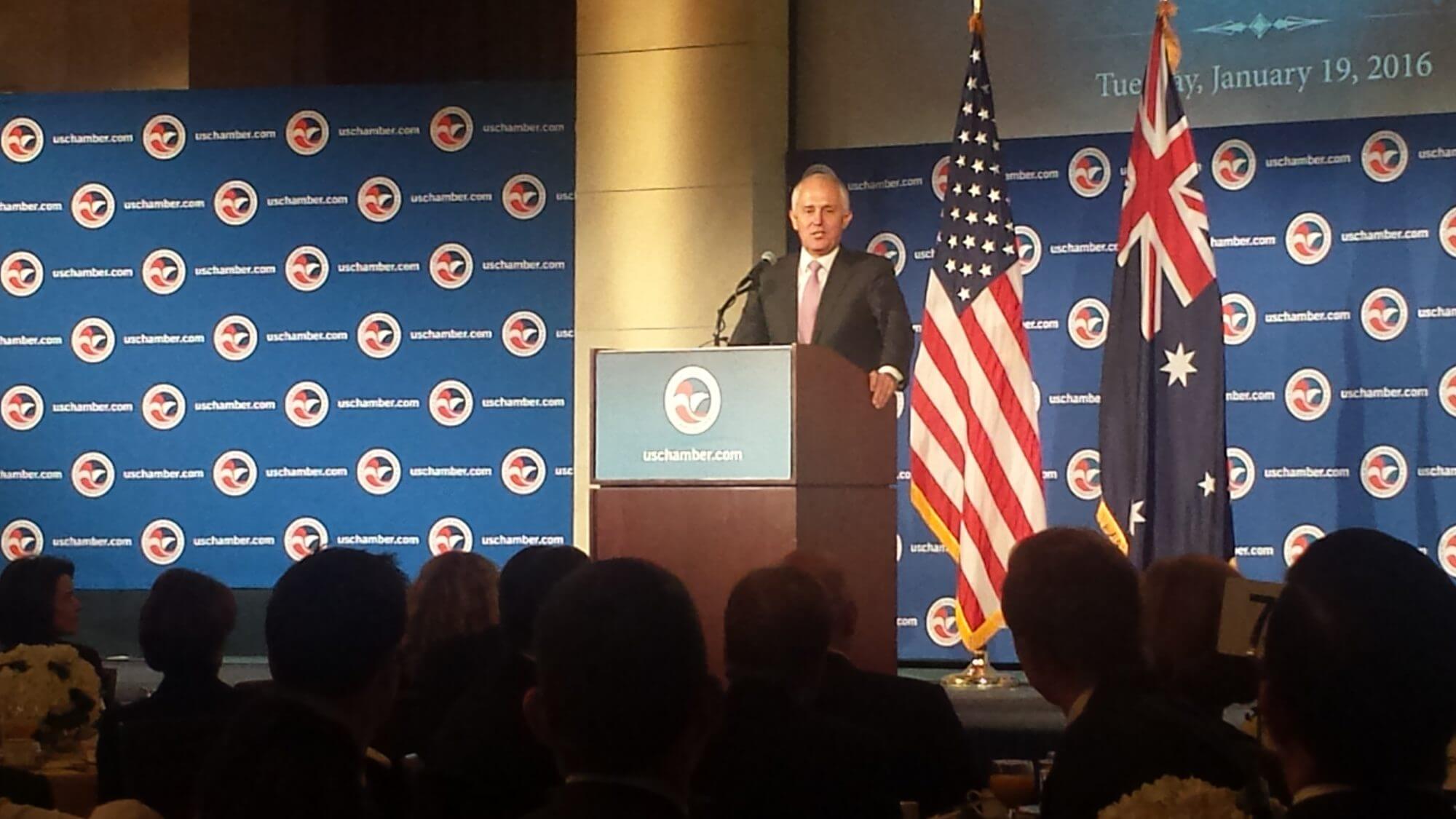 Australian Prime Minister addresses economic relationship with United States