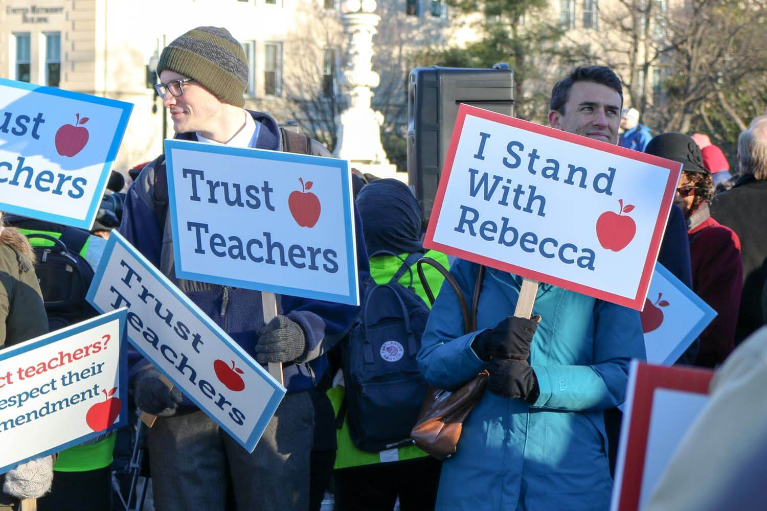 Some teachers challenge mandatory union fees in California