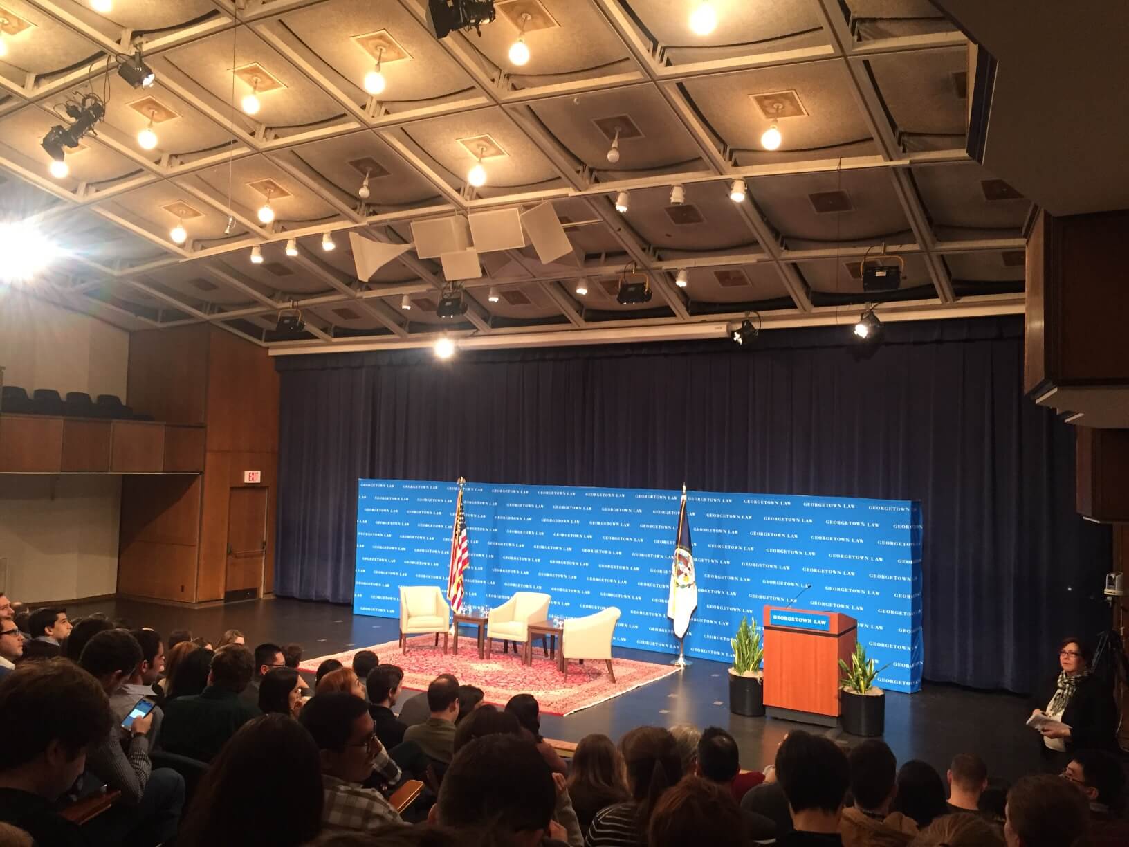 Supreme Court justice speaks at Georgetown Law School