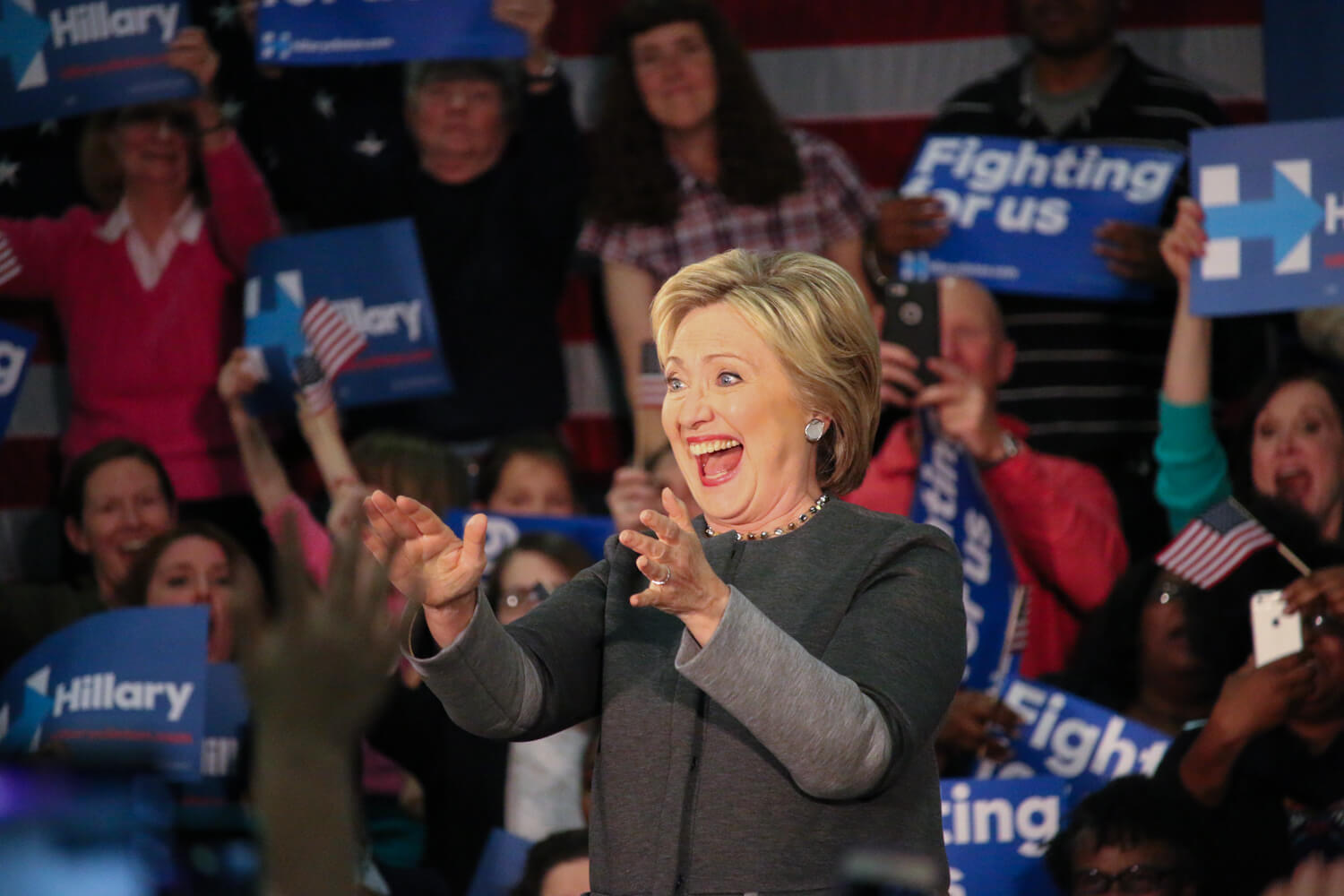 Virginia Democrats celebrate end of Super Tuesday with Clinton win