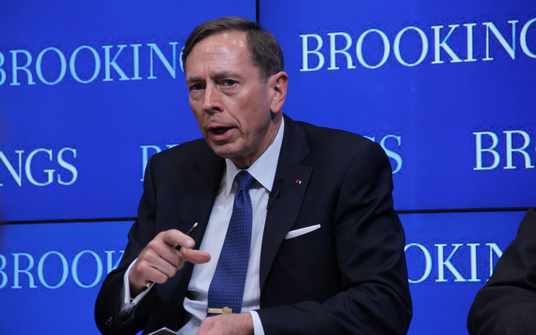Next president should make “enduring commitment” to Afghanistan, Petraeus recommends