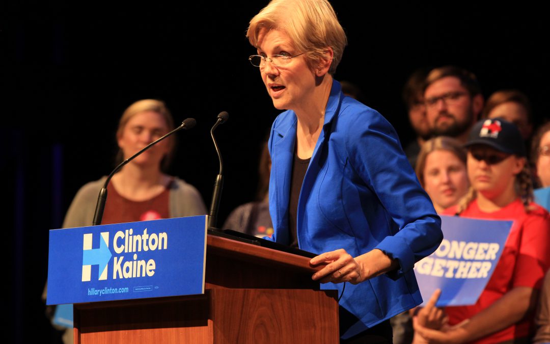 Warren calls for higher minimum wage, cites gender gap in low-wage jobs