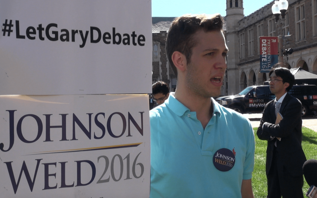 Students pledge long-term support for third parties even as their candidates fall in the polls