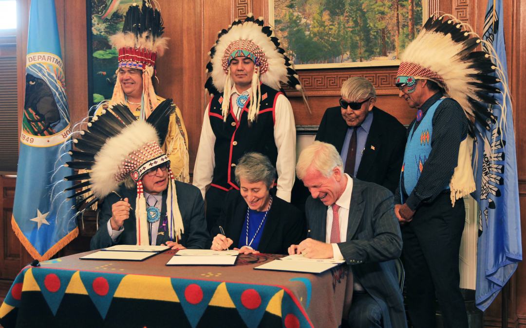 Interior secretary cancels old oil, gas leases in Montana