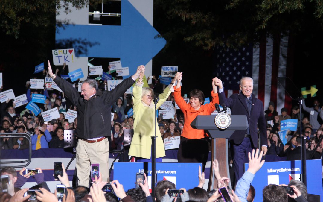Tim Kaine, Joe Biden rally for Clinton in Virginia
