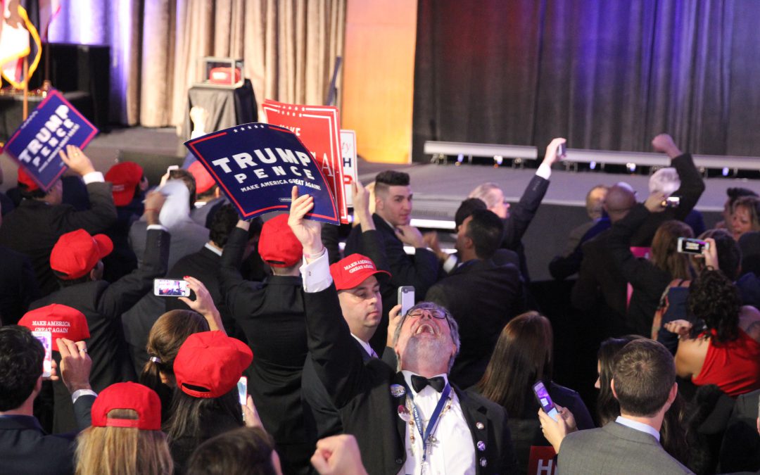 Trump Supporters Celebrate in New York