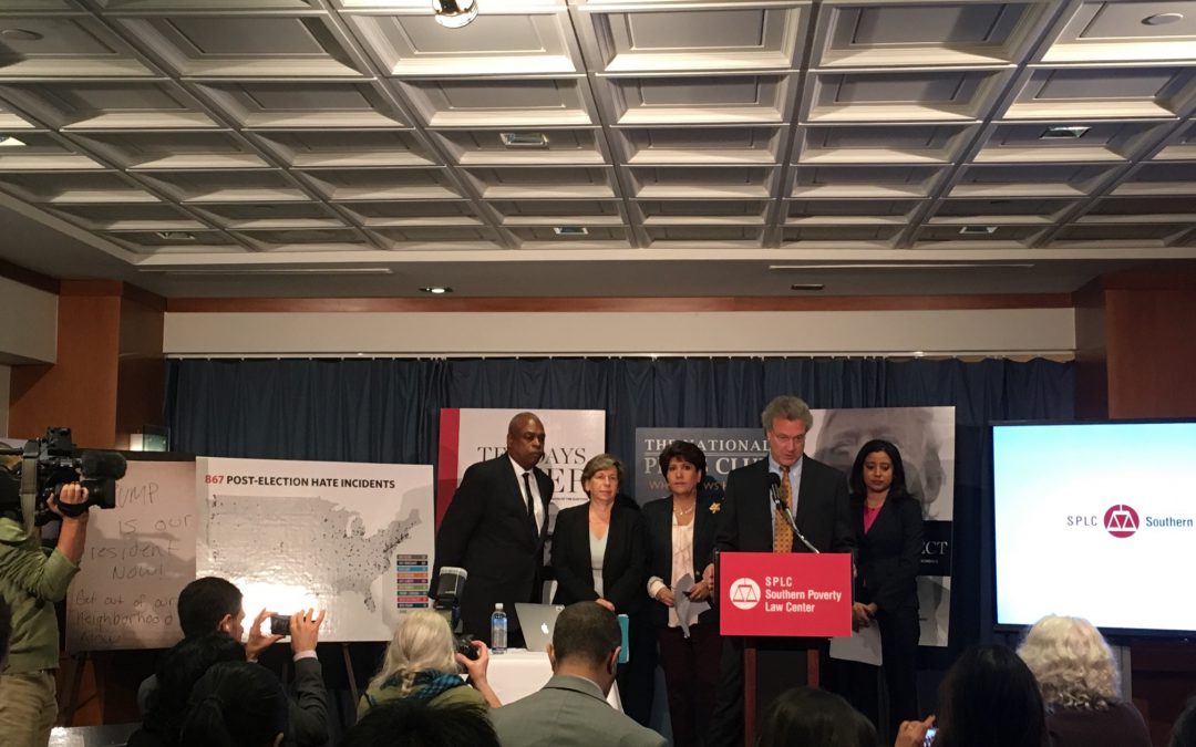 Civil rights group releases report of hate crimes since the election