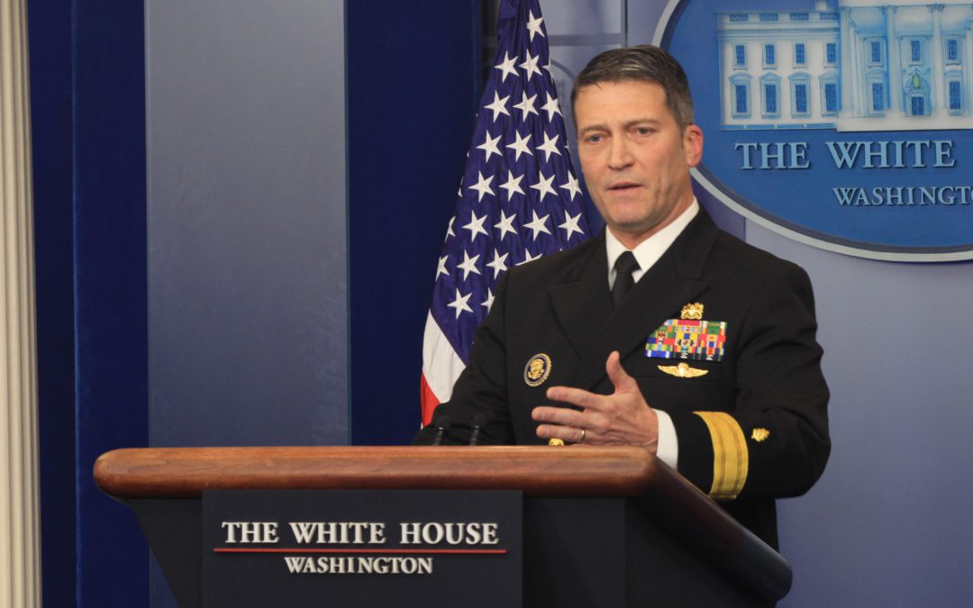 Trump in “excellent health,” White House physician says