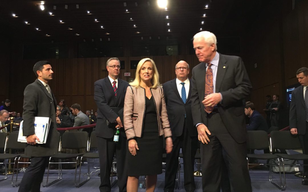 DHS Secretary wavers on “shithole” remarks, emphasizes closing immigration loopholes in hearing