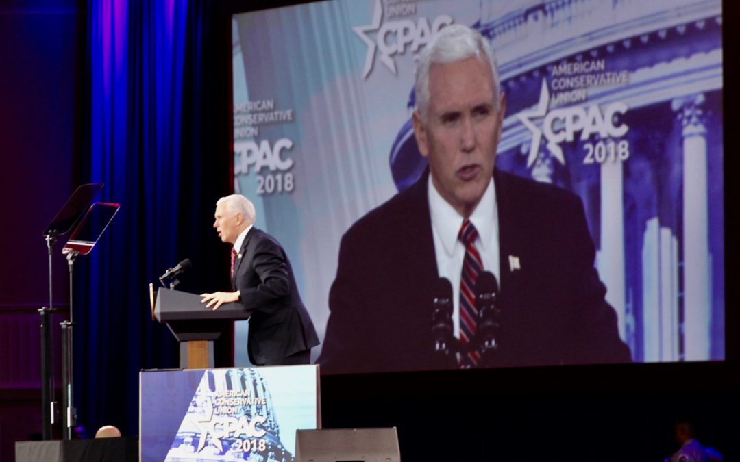 Pence calls Trump’s first year “consequential” for conservatism