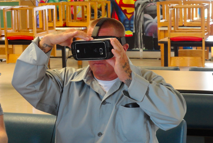 Introducing Inmates to Real Life via Virtual Reality