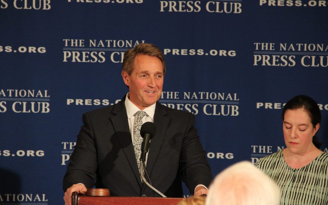 Flake urges for new Republican candidate, not Trump for 2020 presidential election