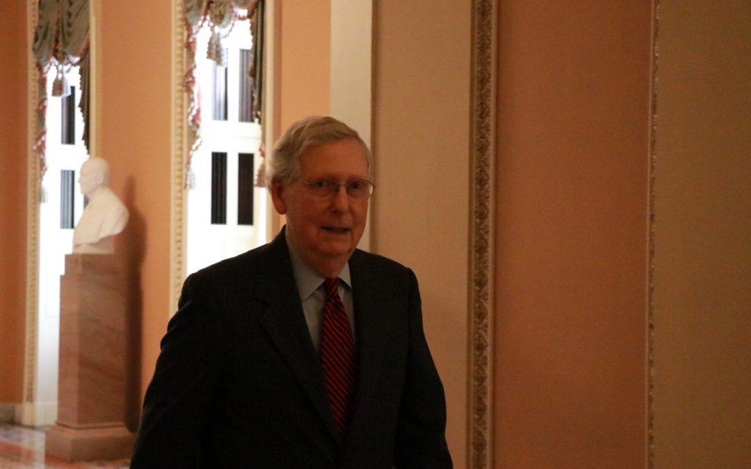 Senate Approves Consideration of McConnell amendment rebuking Trump foreign policy