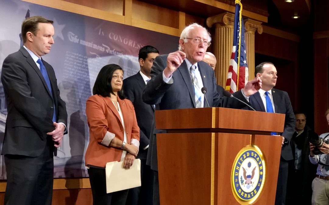 Bipartisan group introduces bill to end U.S. support for war in Yemen