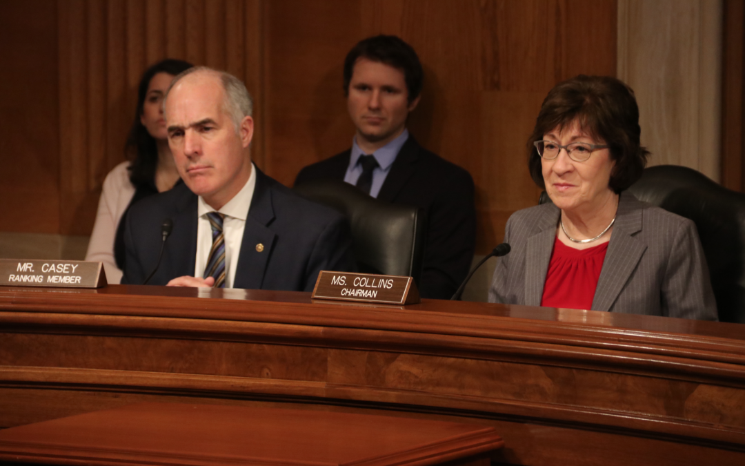 SENATORS WARN OF IMPENDING FINANCIAL CRISIS FOR RETIREES