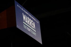 Warren blasted Amazon and big tech companies that "bully everyone into doing what they want." (Ester Wells/MNS)