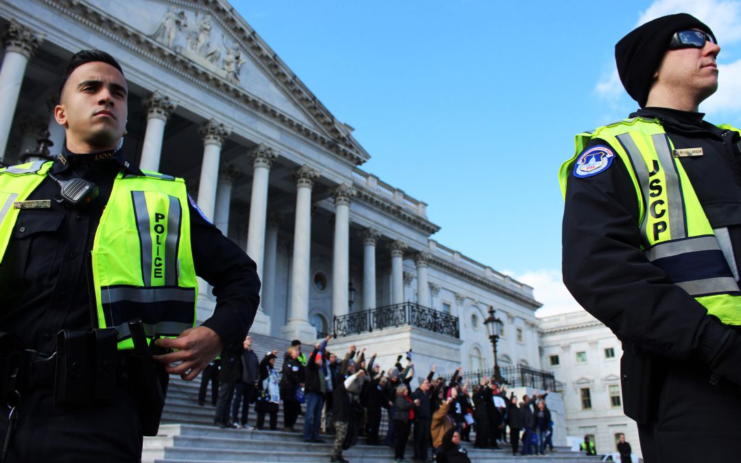 Protesters arrested at Capitol after demanding witnesses be admitted to impeachment trial