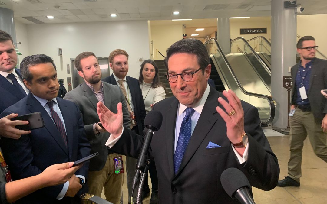 Trump lawyer warns impeachment bar set too low as president’s team concludes arguments