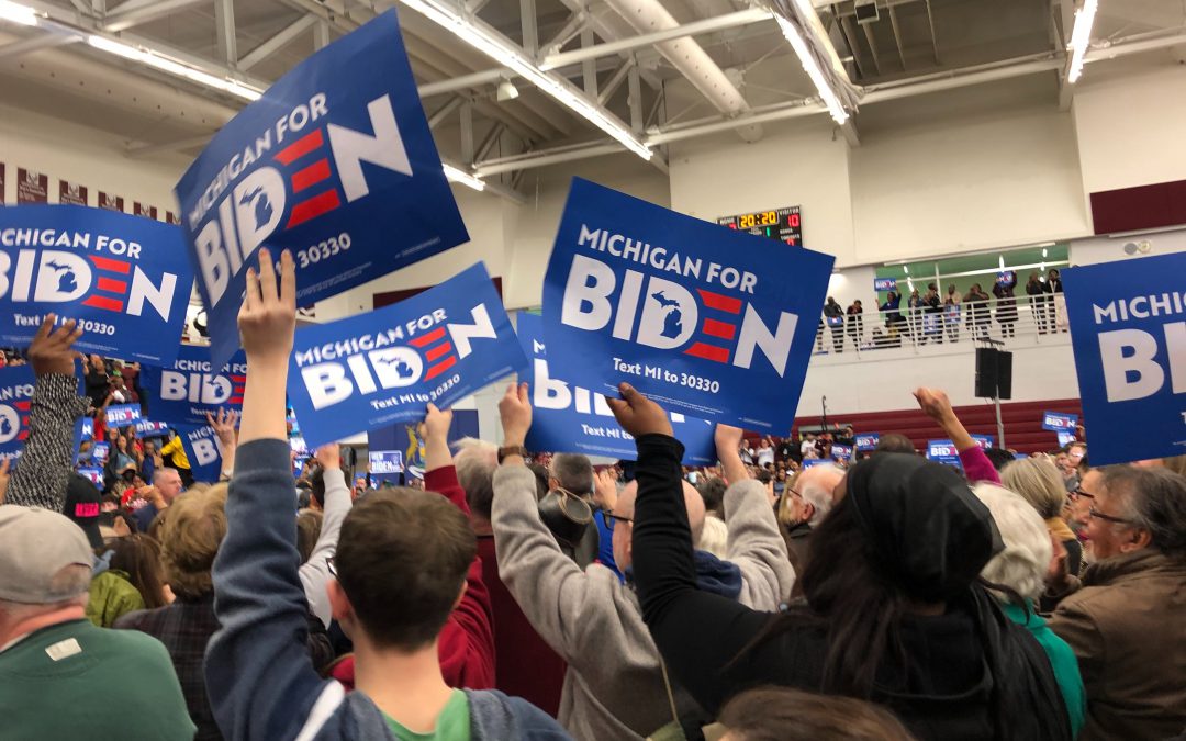 College students solidify support for Biden before Michigan primary election