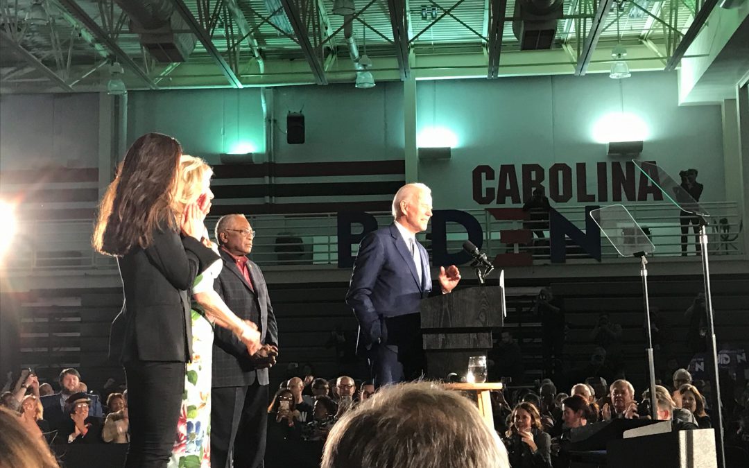 Biden blows away the field in crucial South Carolina win