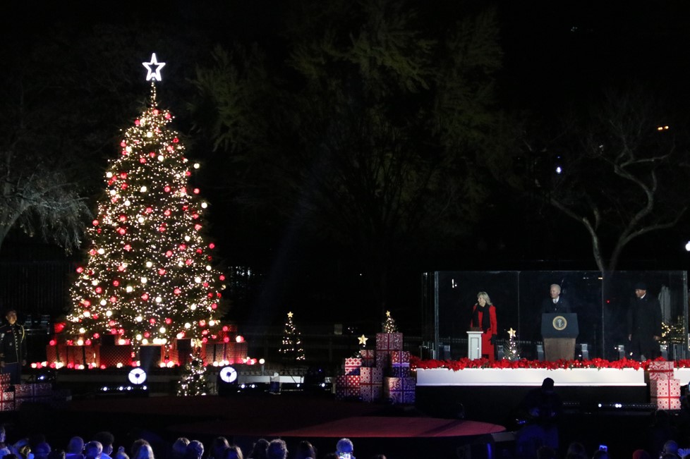 Maryland students represent state at National Tree Lighting