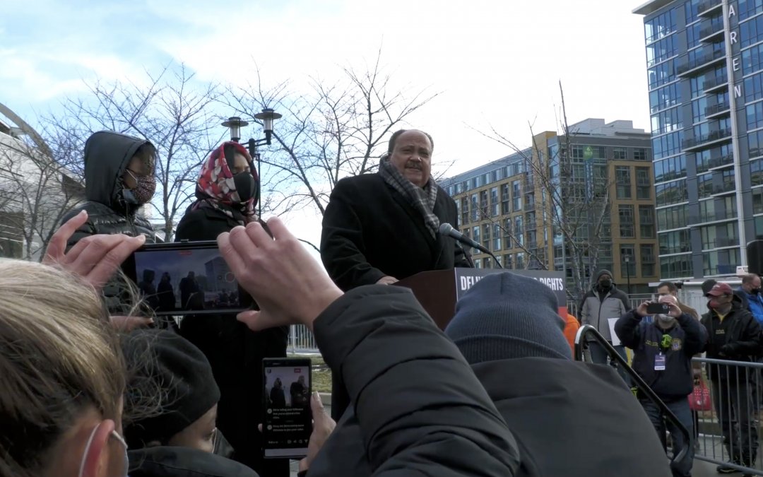 VIDEO: Lawmakers and Activists March with King Family in Push for Voting Rights Legislation