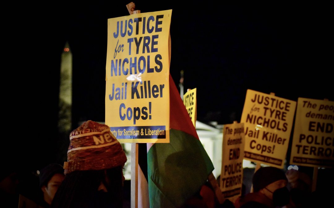 Protesters outside White House demand justice for Tyre Nichols