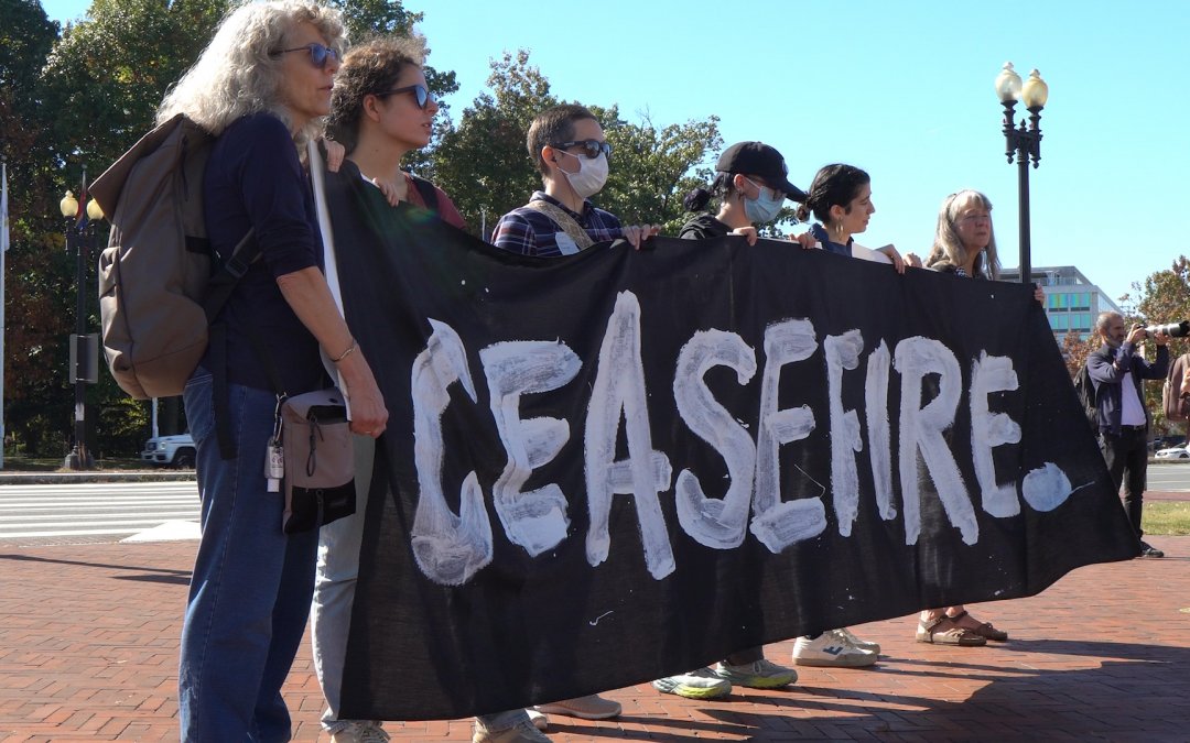 Video: Protesters, House progressives push for cease-fire in the Middle East
