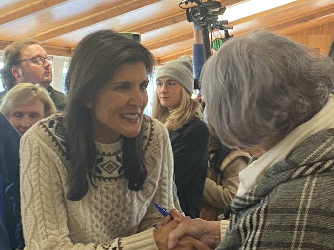 Haley tells voters she’s a change agent