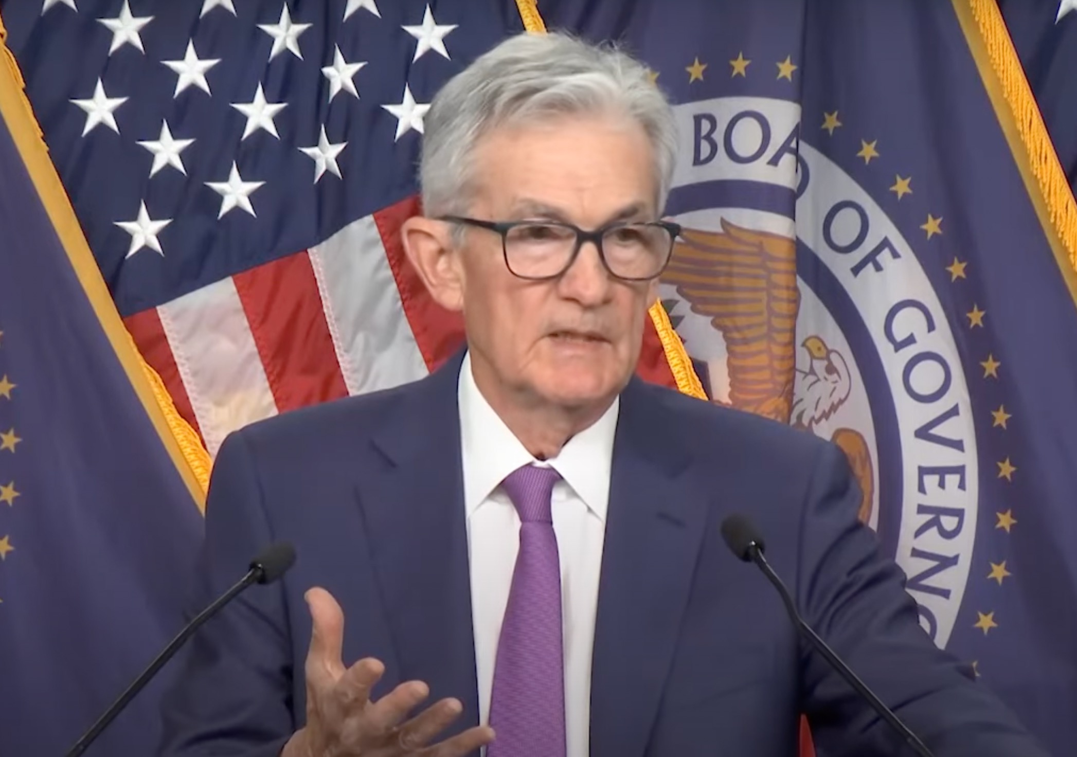 ‘We’re In Risk Management Mode:’ Fed Chair Expects No Rate Cuts Through ...