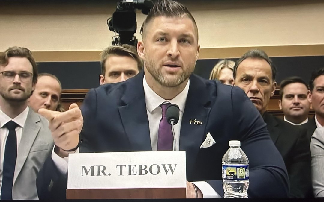Tim Tebow tells lawmakers to do more to protect children from sexual abuse