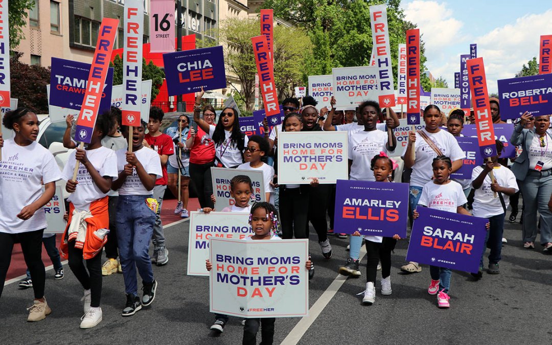 FreeHer protesters call on Biden to ‘Bring Moms Home’ from prisons and jails