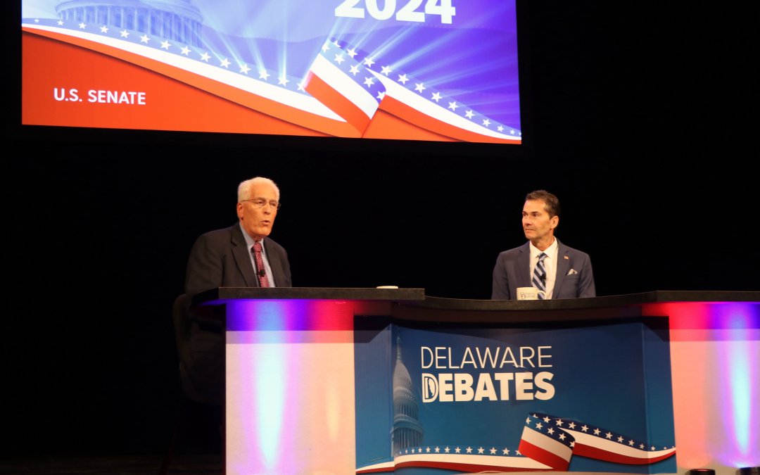 Delaware US House Candidate McBride Holds Moderated Discussion After Opponent Declines Debate