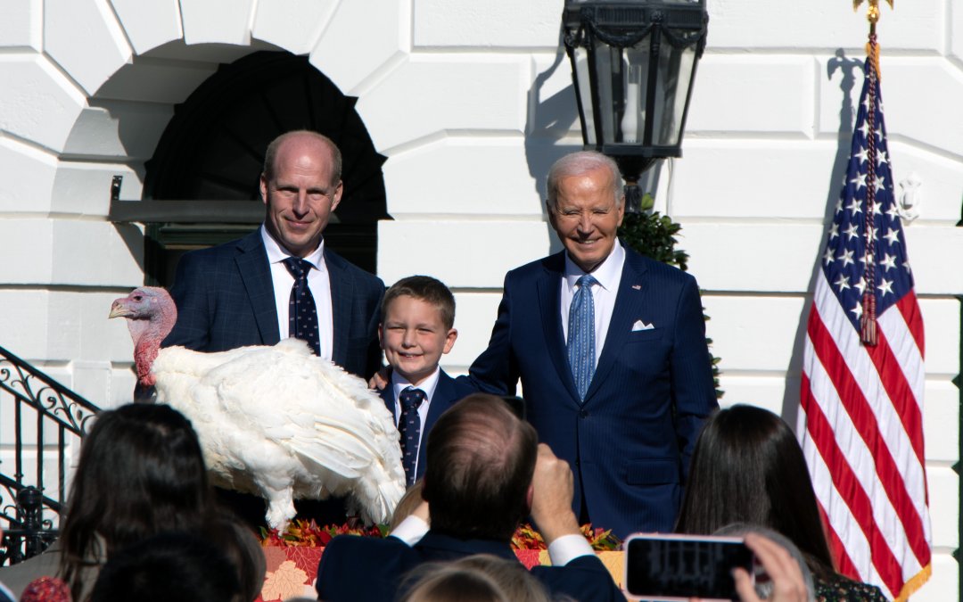 Biden pardons ‘Peach’ and ‘Blossom’ ahead of Thanksgiving