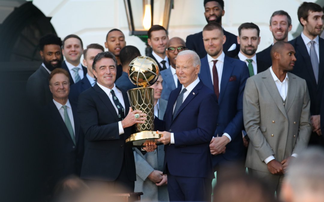 Boston Celtics visit White House to celebrate 2024 NBA Championship