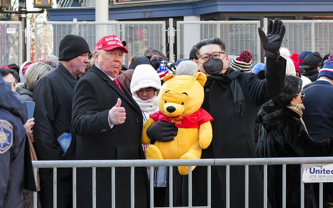 Trump fans from around the country and abroad brave frigid temperatures to cheer his second inauguration