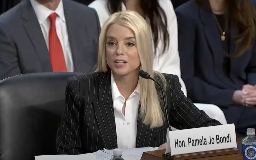 Bondi faces heated confirmation hearing