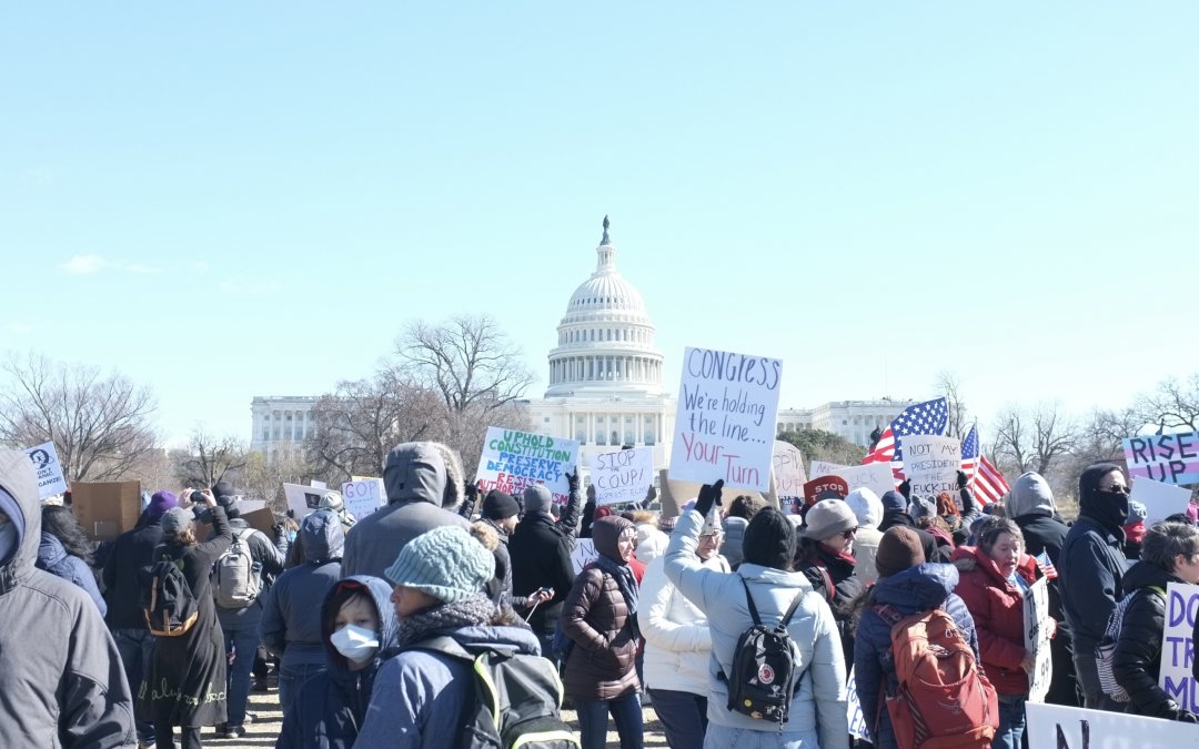 Photo gallery: Hundreds rally in Washington on President’s Day