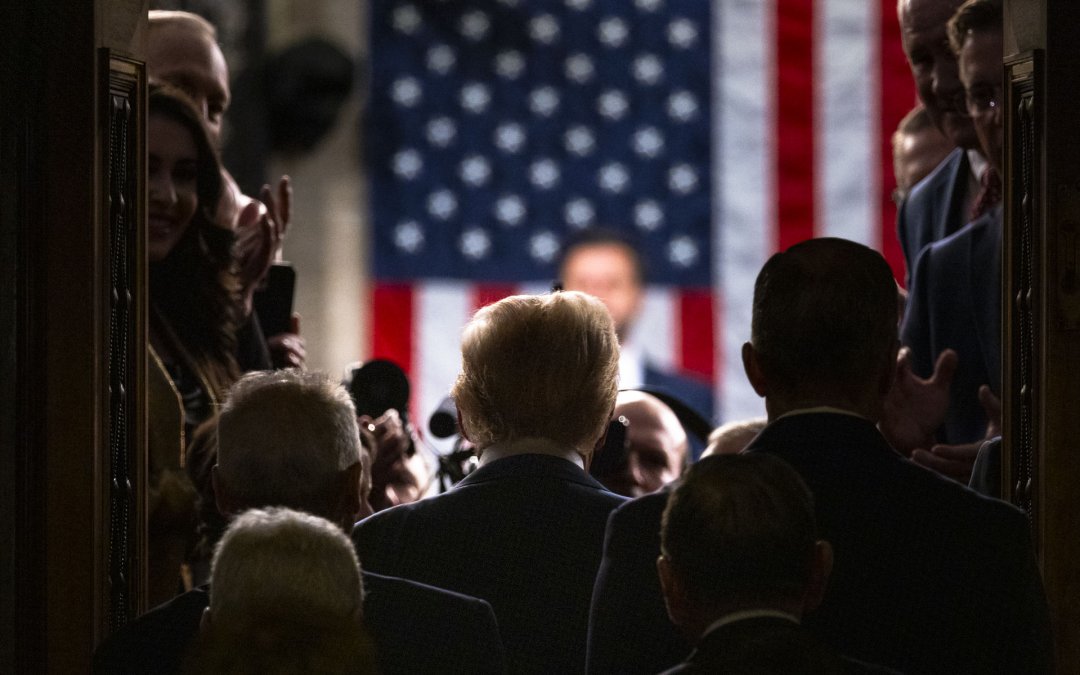 In address to Congress, Trump declares ‘the golden age of America has just begun’