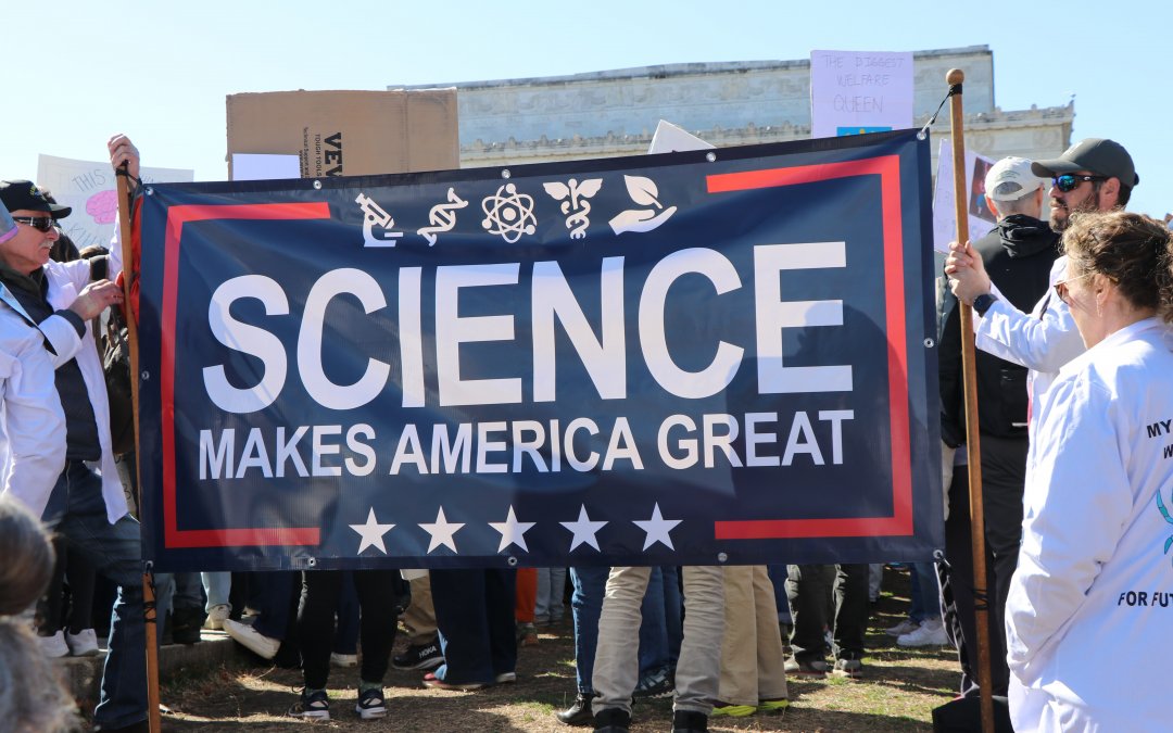 Photo Gallery: ‘Stand Up for Science’ rally draws lawmakers, Bill Nye and thousands more to National Mall