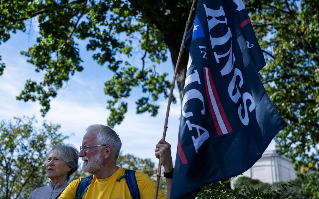 In Photos: Faces from the ‘No Kings’ Protest