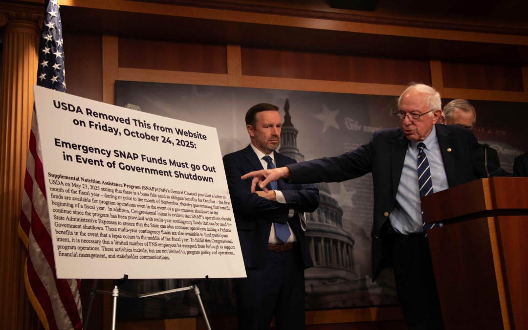 Senators raise competing legislation to continue SNAP benefits as suspension looms