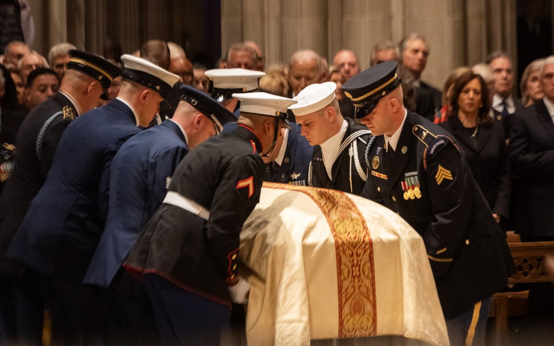 In Photos: Former presidents, vice presidents gather in remembrance of Dick Cheney