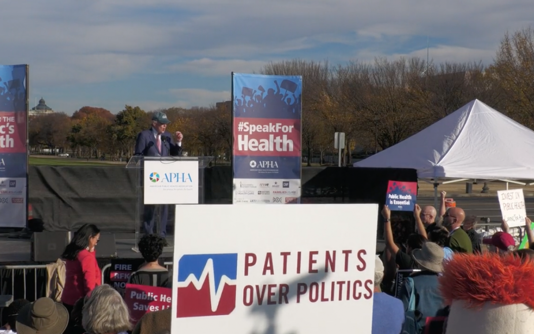 WATCH: Public Health Advocates Host Historic D.C. Rally